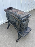 Antique cast-iron stove