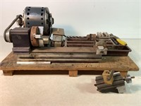 Small Metal & Wood Lathe, Working