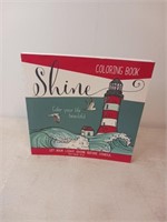 Shine Color Therapy adult coloring  book