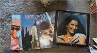 Box lot of Assorted Record Albums