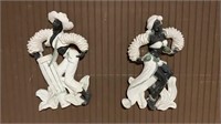 Vintage 1957 “Cuban Dancers” Hanging Wall Decor