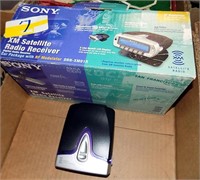 SONY XM SATILLITE RADIO RECEIVE IN THE BOX