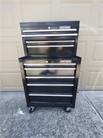 Craftsman two-tier 9 drawer tool box