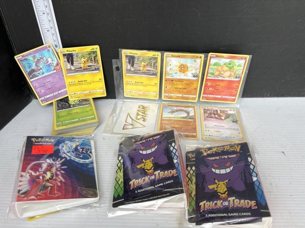 Lot: Pokémon cards