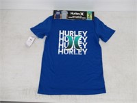 2-Pk Hurley Boy's 14/16 Crewneck T-shirt, Blue