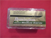 Ammo: Remington 17 HMR V-Max Boat Tail