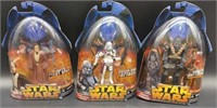 (3) Star Wars Revenge of The Sith Action Figures