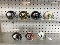 Super Bowl  rare mini helmets