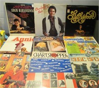 LOT 9 ASSORTED VINTAGE RECORDS