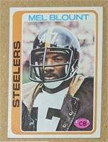 1978 Topps Steelers Defense Mel Blount #475