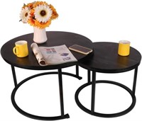 SEALED-BIGTREE Modern Nesting Coffee Table Set of