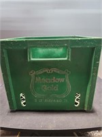 Meadow Gold Milk Crate