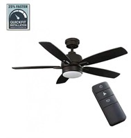 Fawndale 46" Indoor Integrated Bronze Ceiling Fan