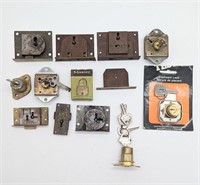 Lot Of 13 Locks Some With Keys