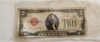 1928 series Red Seal 2.00  Bill United States