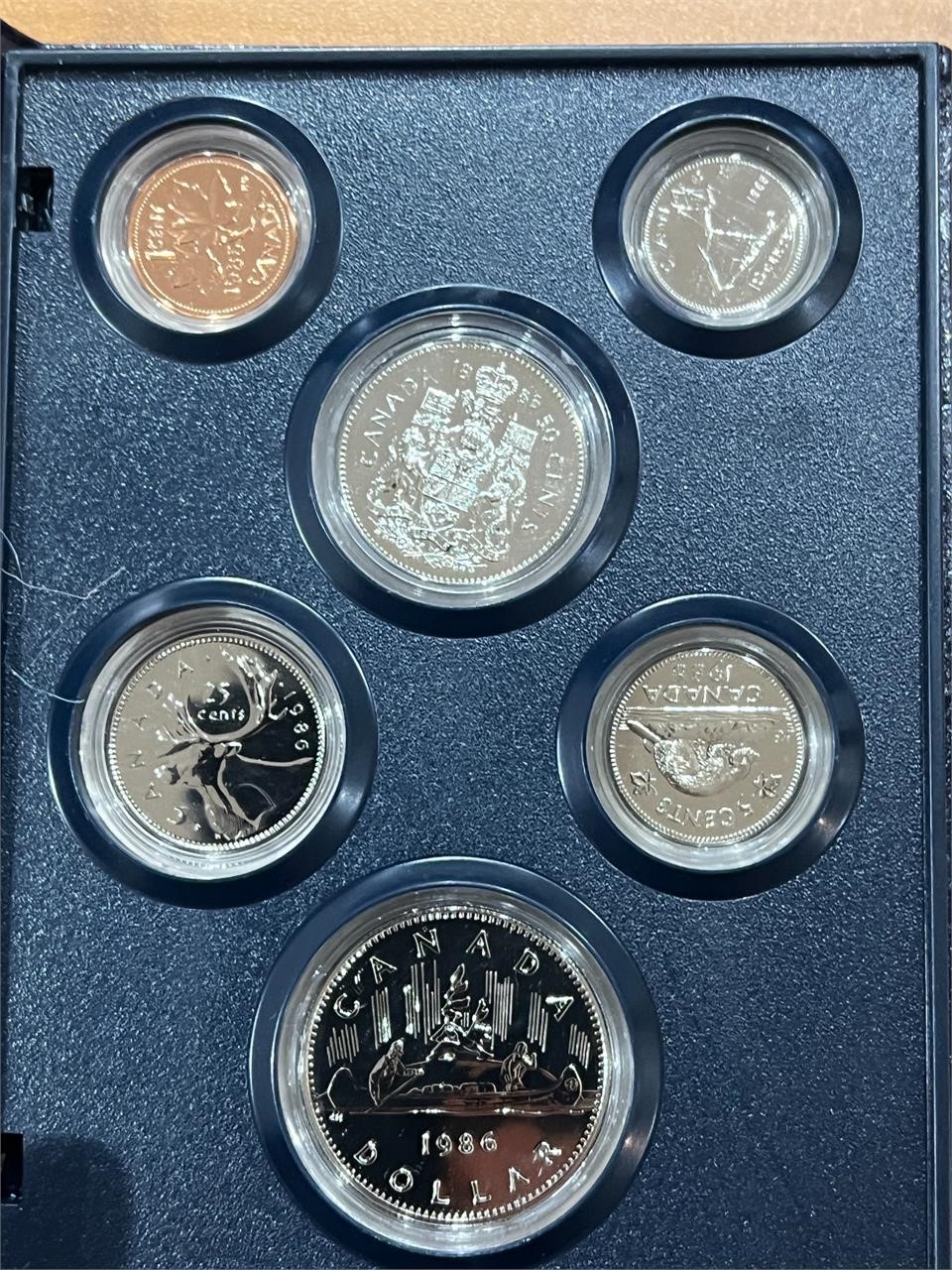 1986 Cdn Specimen Set