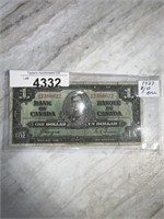 1937 - $1.00 Bill