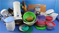 Lg Lot of Plastic Storage Containers