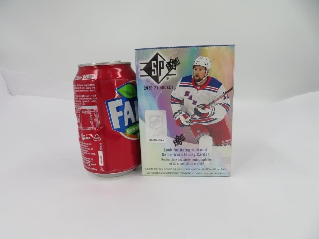 Boite de cartes hockey Upper Deck 2020-21