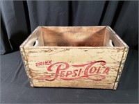 Vintage Pepsi-Cola Crate