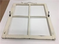 Front Hall Antique Window Frame (No Glass) w/Hooks