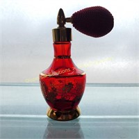Ruby & Gold Perfume Atomizer