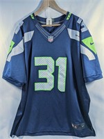 Seattle Seahawks #31 Chancellor Jersey SZ 2XL Nike