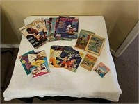 Assortment of Disney Books & Magazines