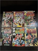 Lot of War Lord of Mars Comics