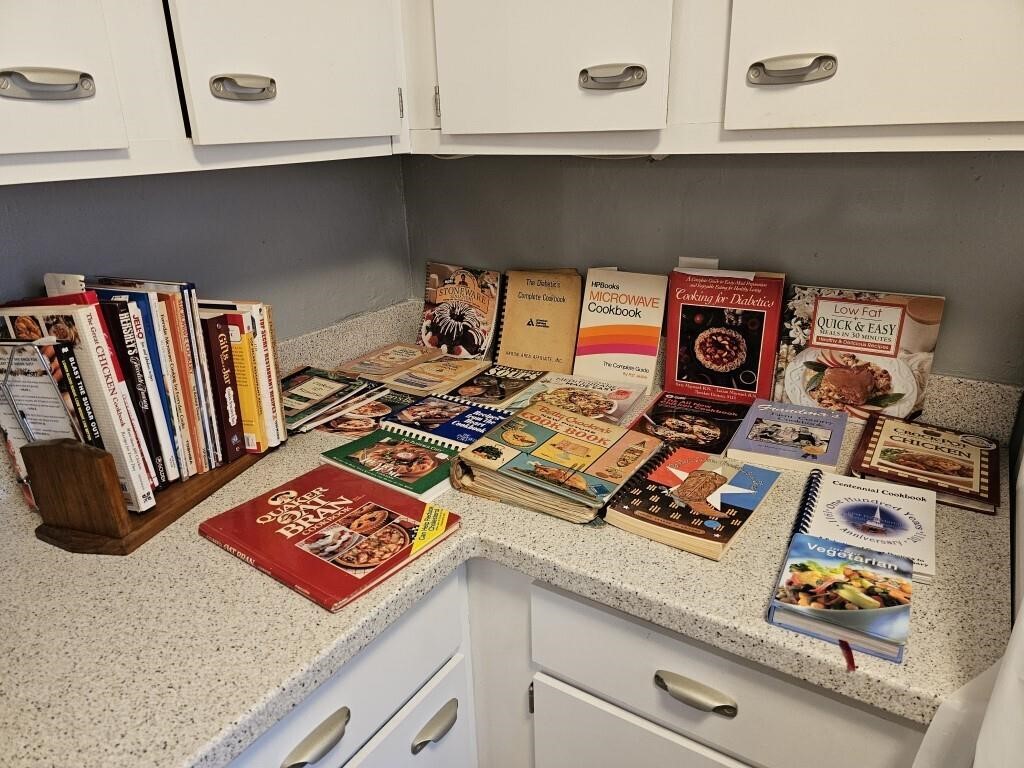 Large Assortment of Cook Books