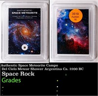 Authentic Space Meteorite Campo Del Cielo Meteor S