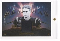 #01/50 JOE BURROW FOOTBALL PATCH CARD
