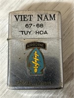 Antique ZIPPO (Vietnam 67-68 Tuy Hoa)