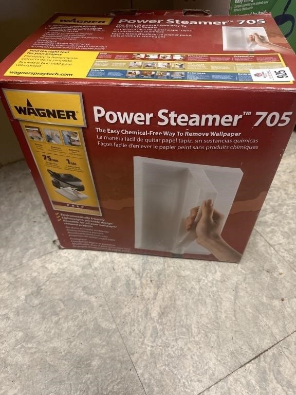 Wagner power steamer