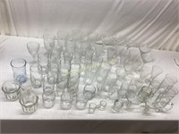 Assorted Drinking Glasses