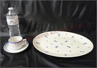 Dura Print Platter & Porsgrund Norge Cup & Saucer