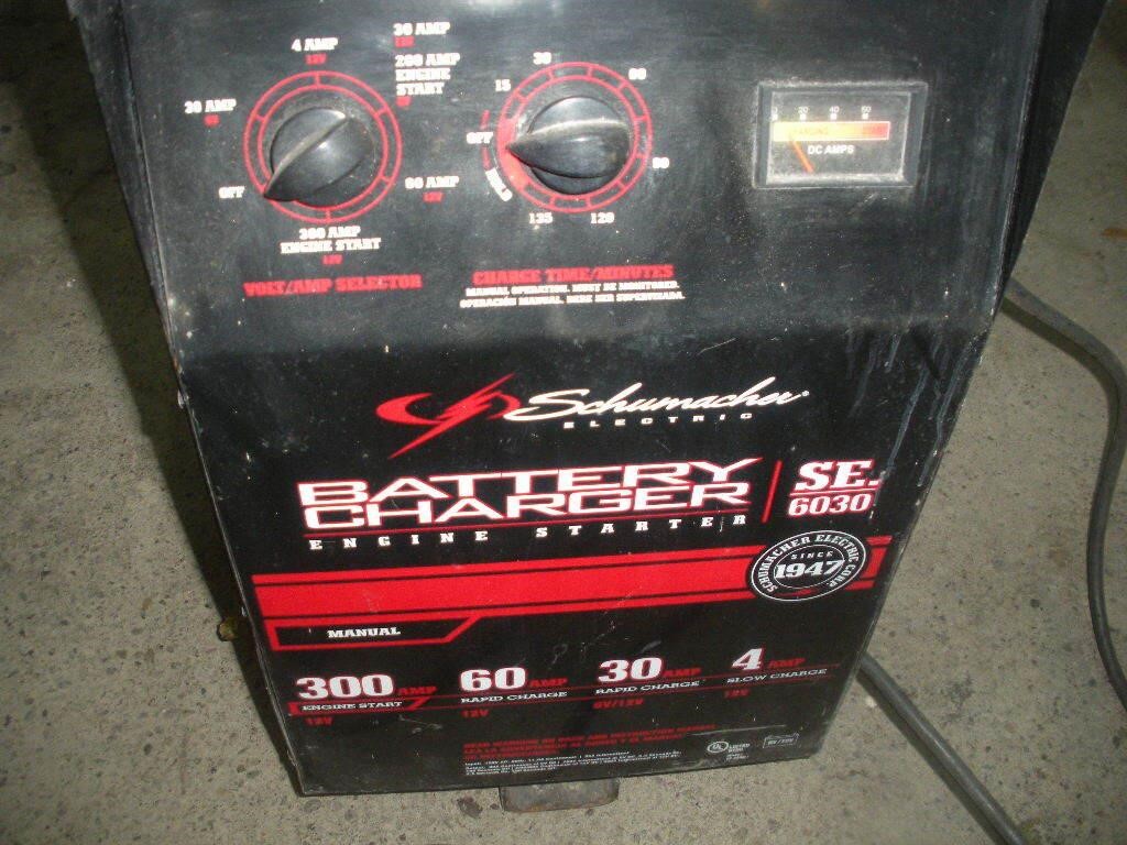 Schumacher Battery Charger 300amp 6 & 12V | Bill Anderson Auctioneers LLC