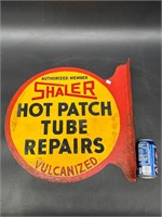 SHALER HOT PATCH TUBE REPAIR FLANGE SIGN