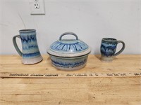Chris Stender Pottery Set