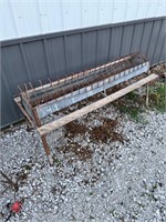 Vintage Galvanized Chicken Feeder