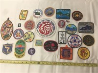 Lot of boy scout/ girl scout patches.