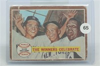 1962 Topps World Series Summary 237 Yankees