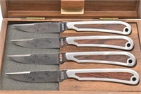 (4) Kershaw 2210 Sportsman's Steak Knives in ...