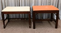 Chippendale and Hepplewhite Dressing Stools