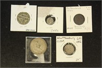 Group of Worldwide Coins including silver, Wurtte