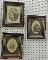 Framed Antique Family Portraits