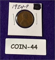 1924-P LINCOLN PENNY SEE PHOTO