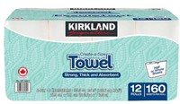 12-Pk Kirkland Signature 2-Ply Paper Towels