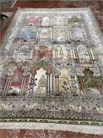 Kayseri Silk on Silk Handmade Carpet