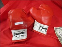 Vintage kids Sugar Ray Leonard boxing gloves